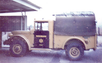 The team's first truck