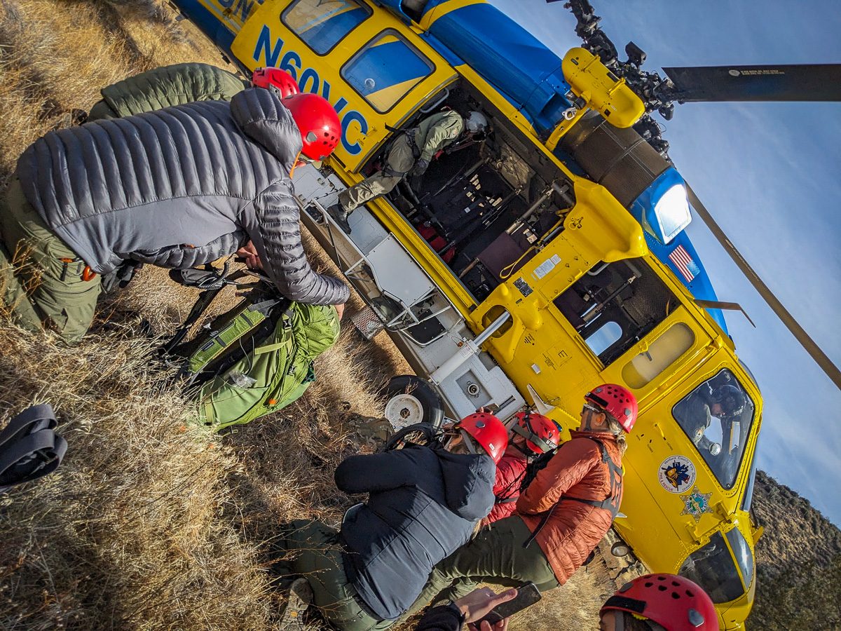 VCSAR Team 1 on a rescue operation